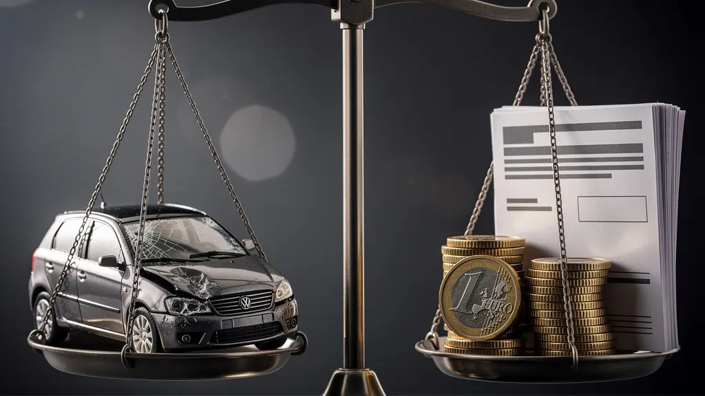 Beslissingsmoment tussen schade claimen en zelf betalen bij autoverzekering