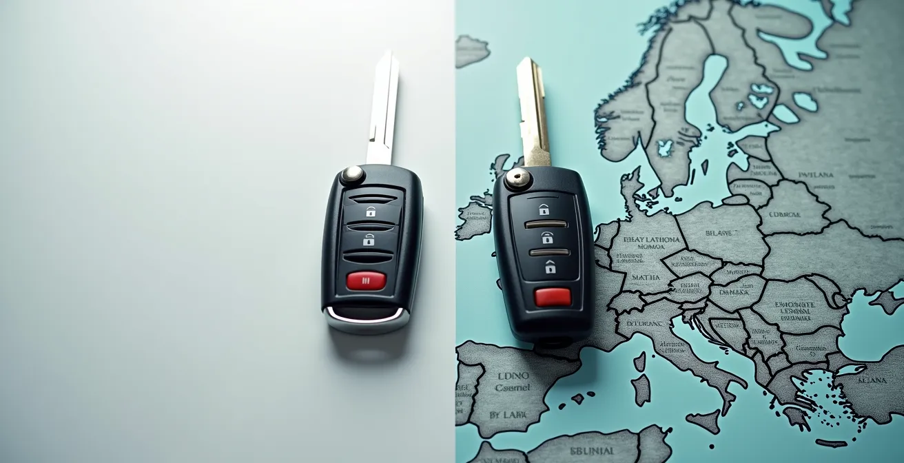 Vergelijking van Nederlandse en buitenlandse autodocumenten