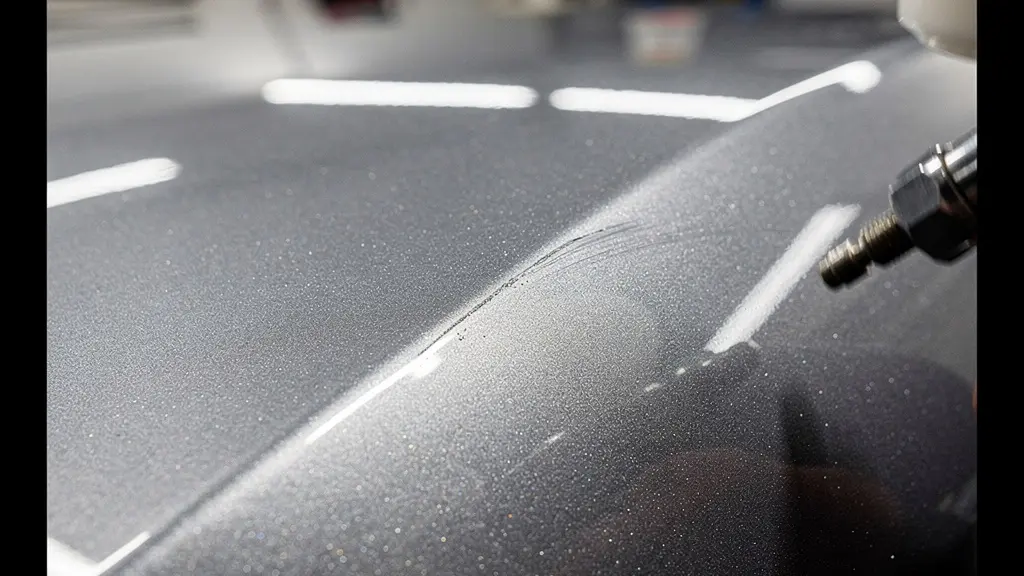 Spotrepair techniek voor plaatselijk lakschade herstel