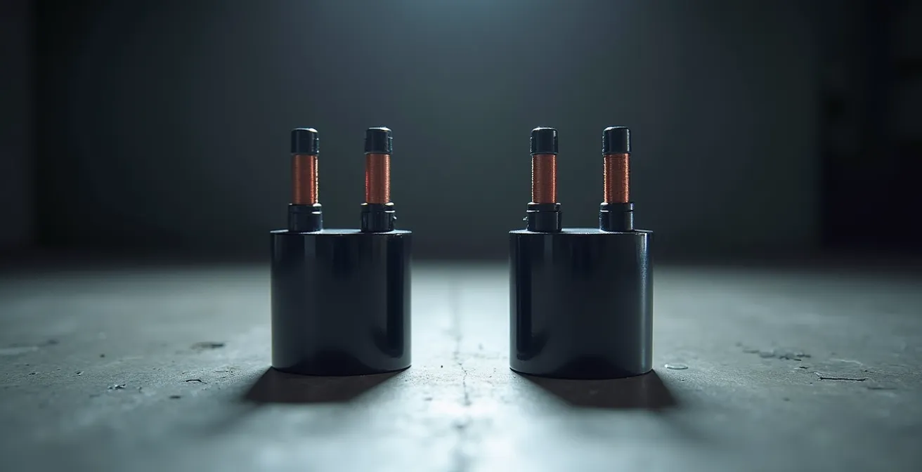 Vergelijking tussen hoogwaardige en goedkope bobine onderdelen